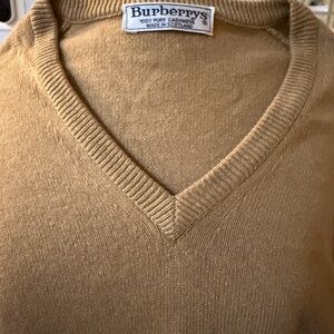 Burberry Tan Cashmere Sweater